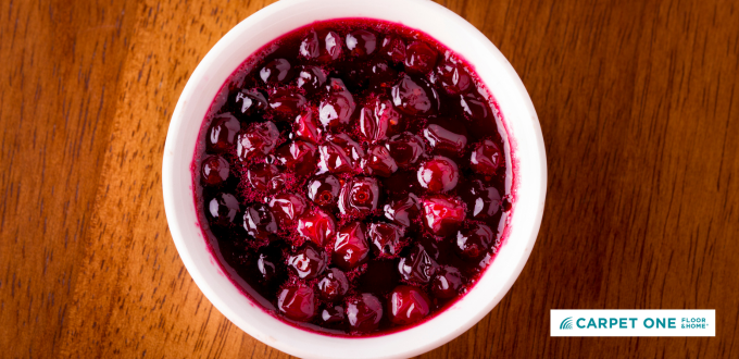 cranberry sauce
